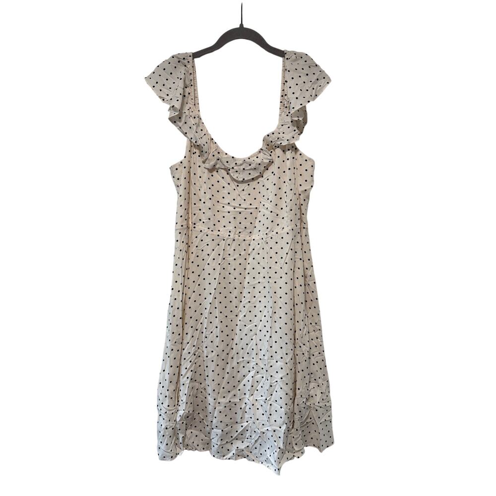 Old Navy XL Polka Dot Ruffle Sleeve Cami Dress - Picture 2 of 9
